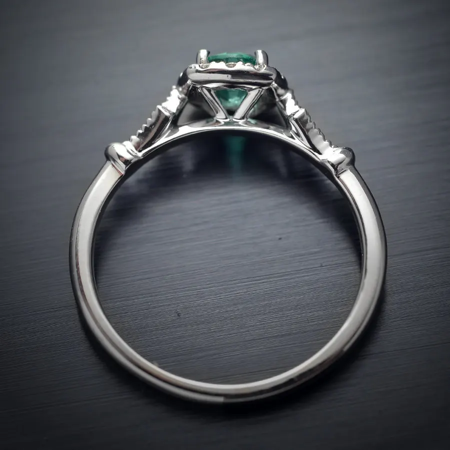 Прохладный Большой Камень Promise Ring кубический циркон сверкающий кристалл