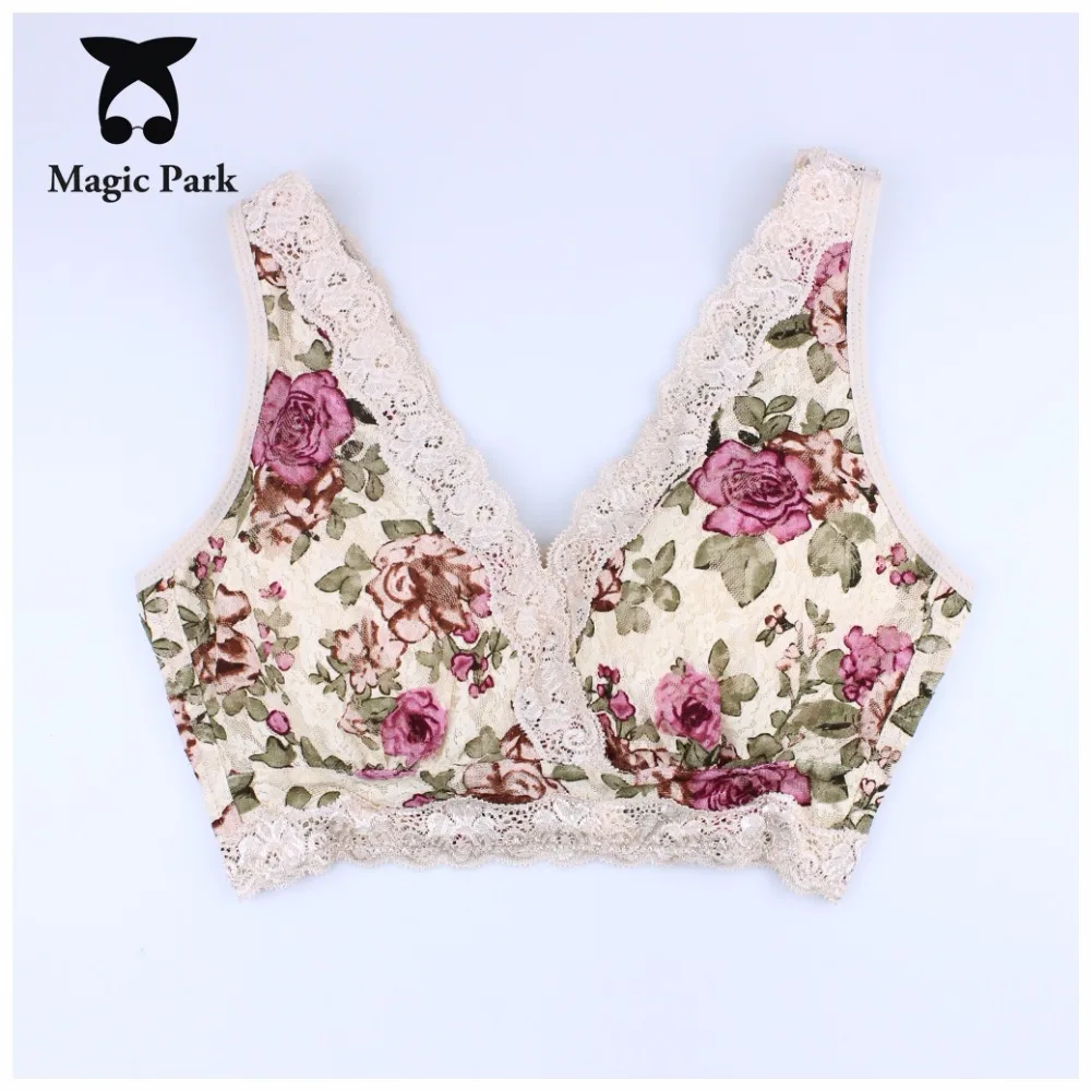 Magicpark 34/75-44/100BCD bralette бюстгальтер push up с глубоким v-образным вырезом топ-Бюстгальтер