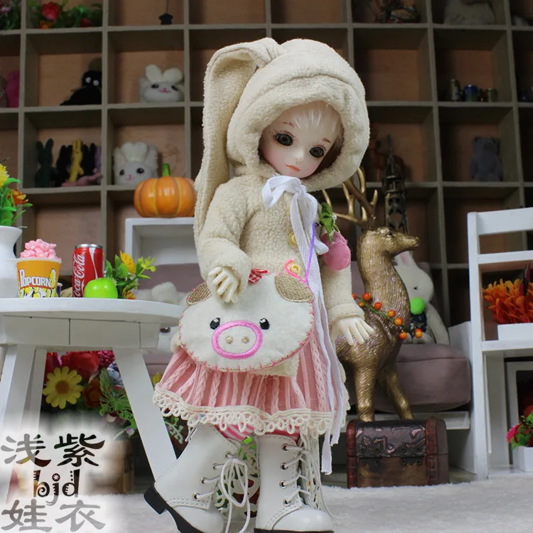 1/6 1/4 1/3 весы BJD пальто + платье набор носков для BJD/SD аксессуары кукольной одежды а