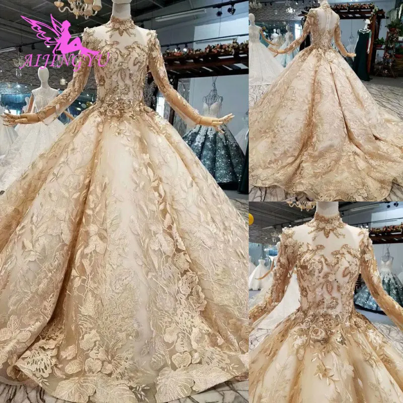 

AIJINGYU Arabic Wedding Dresses Gowns In Mexico Finder For Bride Exotic InspiNew Gown Simple Wedding Dress With Sleeves