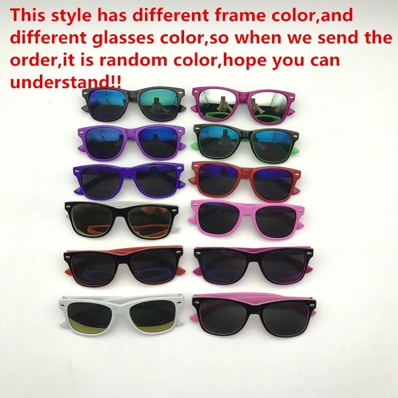 Солнцезащитные очки неоновые в классическом стиле для вечерние 6 9 лет 24