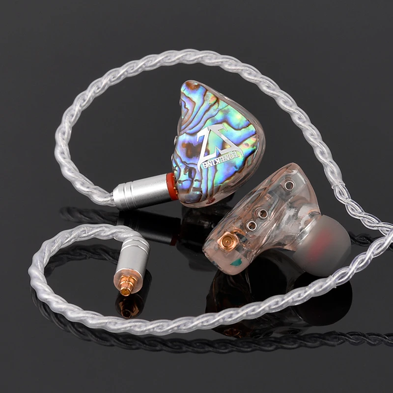 TONEKING BL1 14 мм плоский мембранный ортопедический блок в ухо наушник HIFI наушники