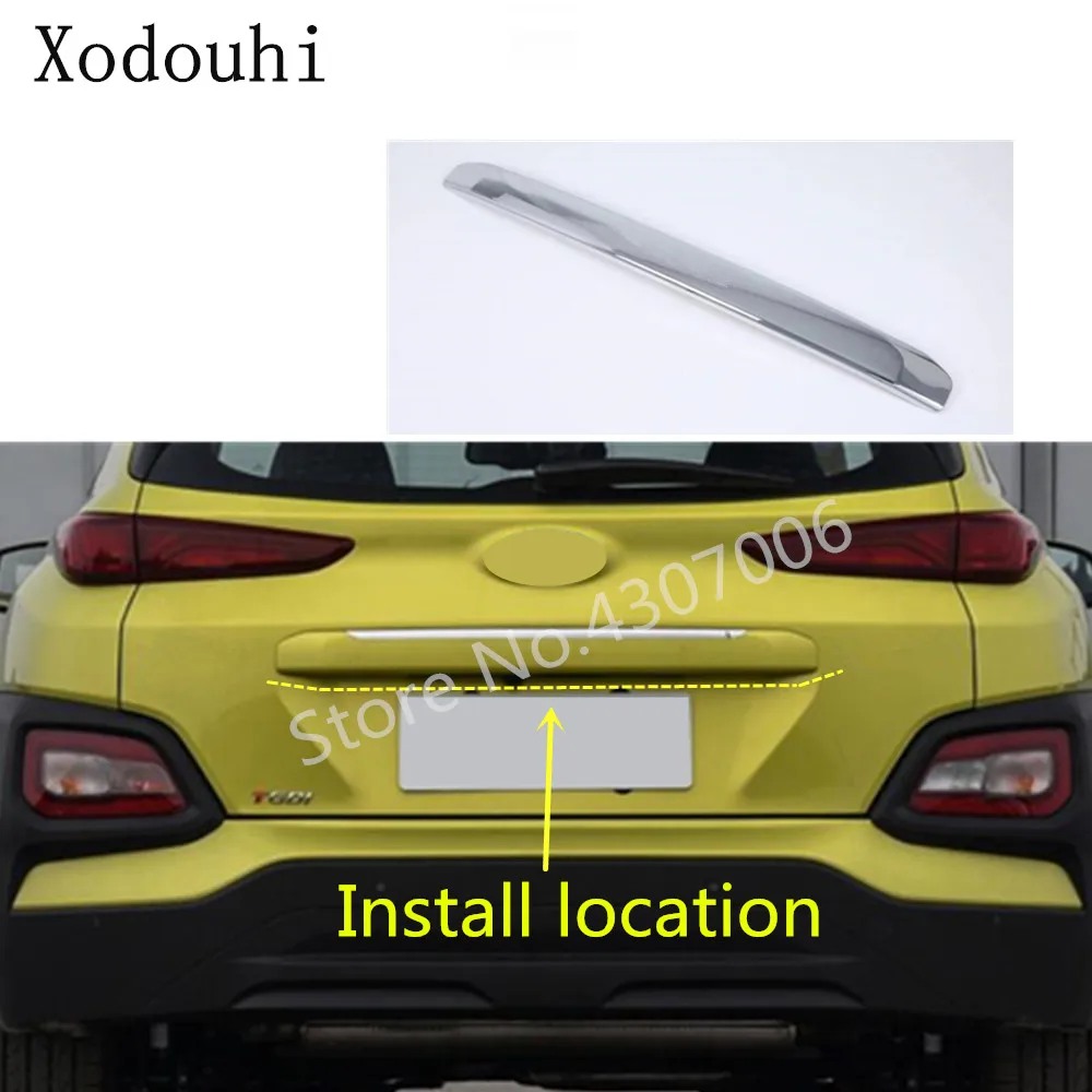 Для Hyundai Kona Encino Kauai 2017 2018 2019 2020 кузов автомобиля задний хвост багажник бампер