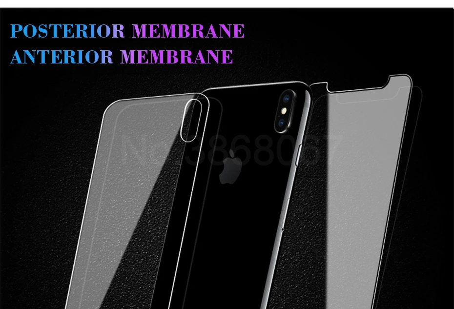 MooPok, 2 шт, переднее+ заднее закаленное стекло для iPhone 6S 6 Plus 8 7 Plus, Защитная пленка для экрана для iPhone 5, 5S, SE, X, защитное стекло
