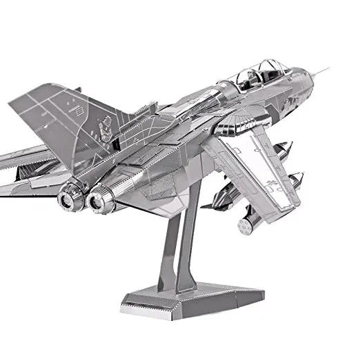 Металлический 3D пазл Piececool Торнадо модель истребителя модели боевого самолета