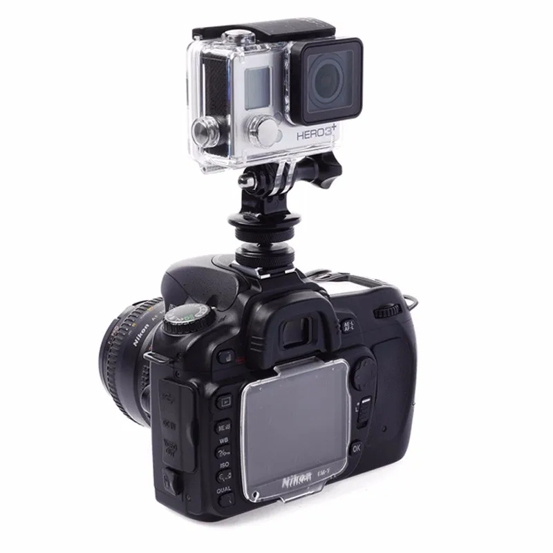 Адаптер для крепления вспышки Горячий башмак камеры GoPro HERO SJCAM Xiaomi YI | Электроника