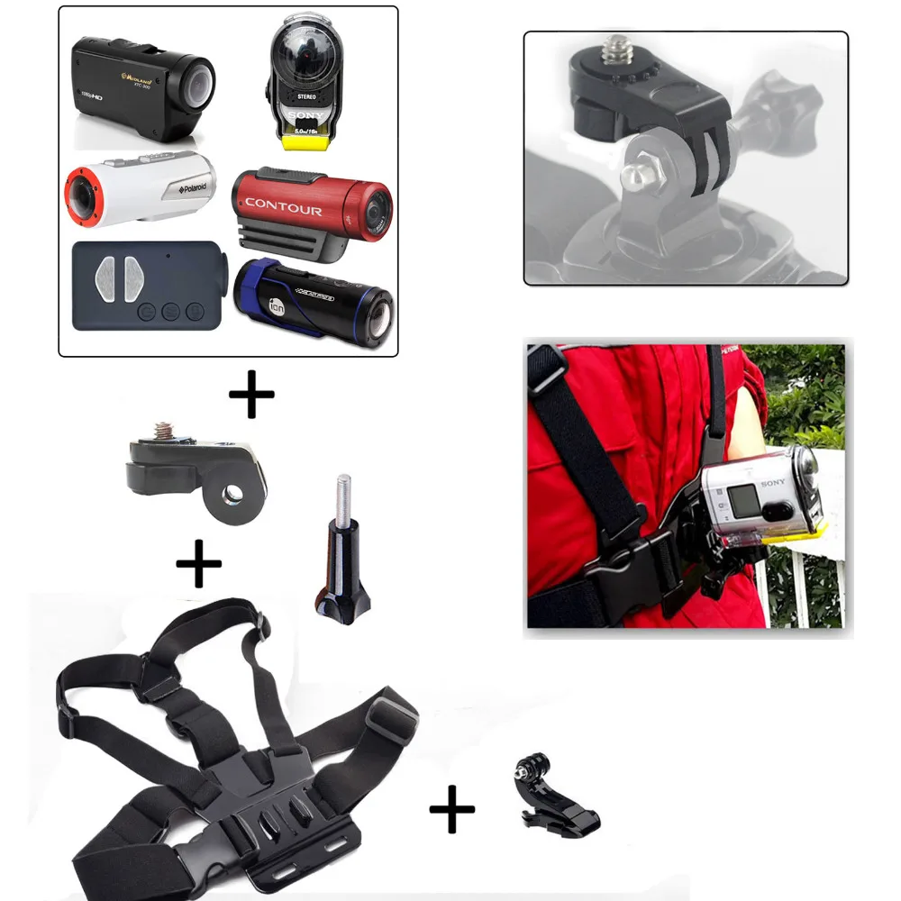Gopro/Ion Air Pro аксессуары для Sony HDR AS15 Действие cam AS20 AS200V AS30V AS100V AZ1 мини FDR-X1000V/W 4 К |