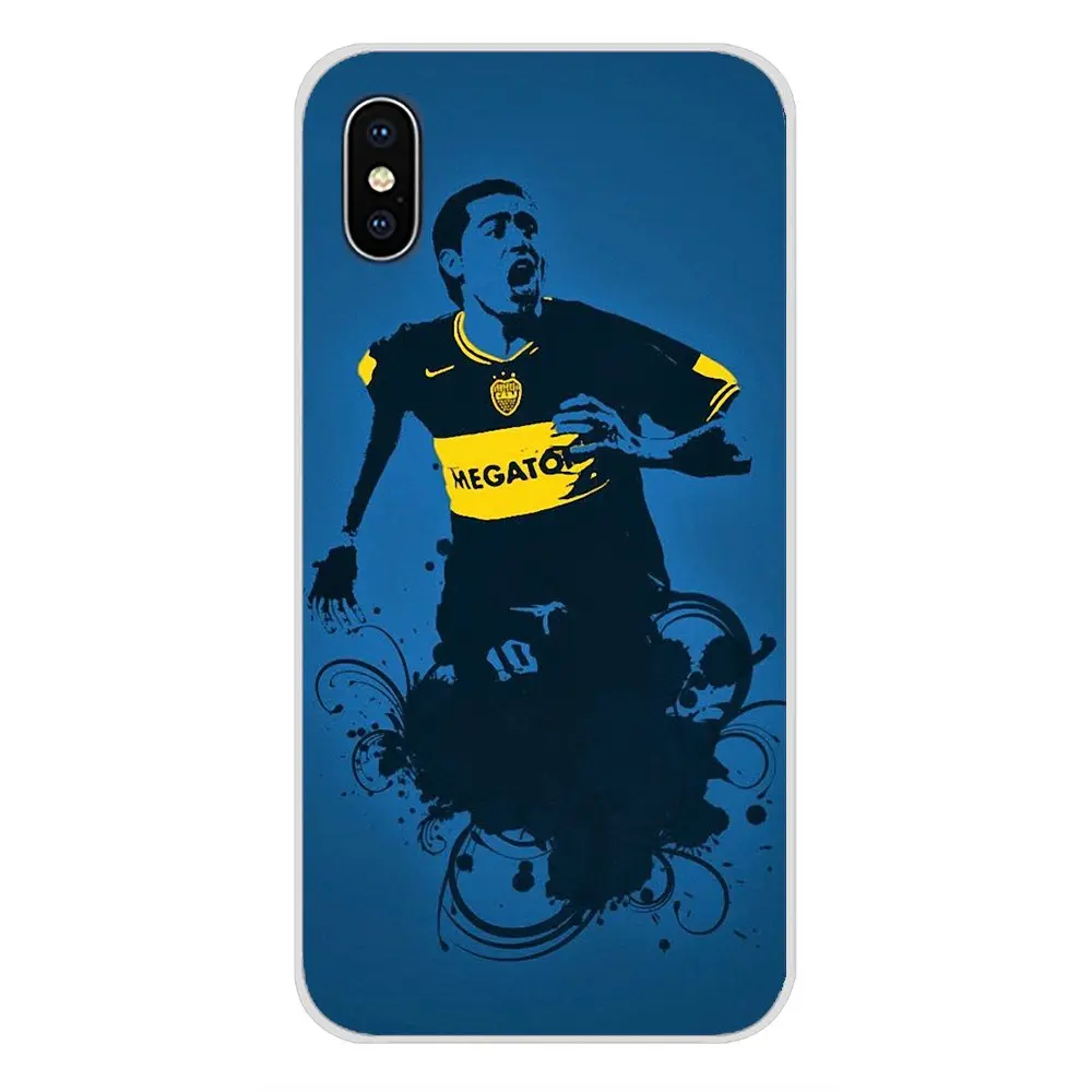 Boca Juniors Accessories Phone Shell Covers For Samsung Galaxy S3 S4 S5 Mini S6 S7 Edge S8 S9 S10 Lite Plus Note 4 5 8 9 - Цвет: images 11