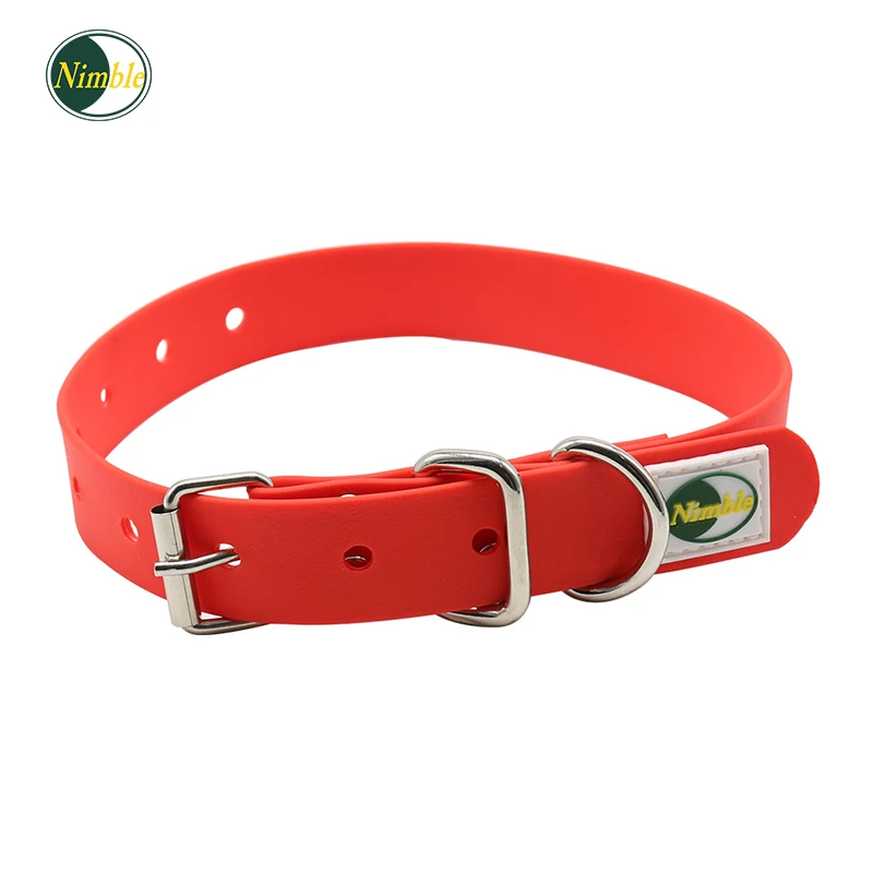 NIMBLE Adjustable Dog Collars PVC Collar For Small Large Dogs Training Outdoor Pet Product Collier Pour Chien | Дом и сад
