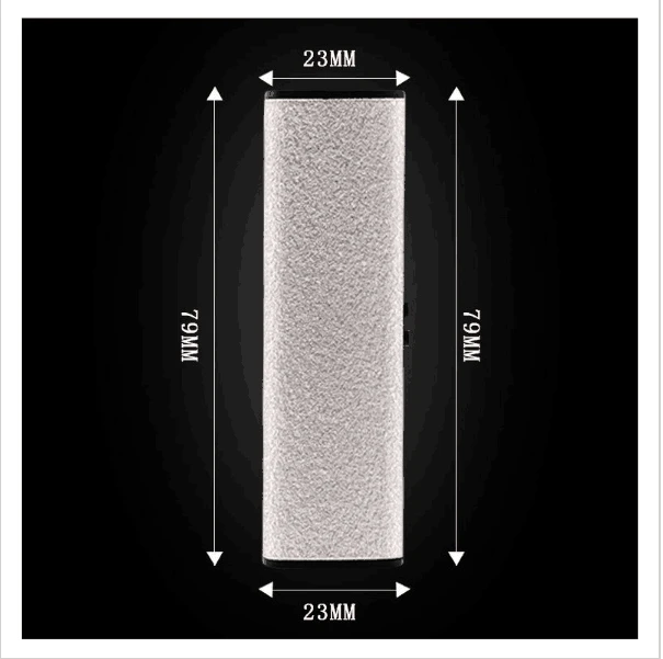 Металлические матовые портативные USB зажигалки для электронных сигарет