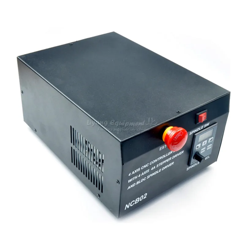 

Wood CNC engraving machine control box 4 axis MACH3 USB interface milling router controller
