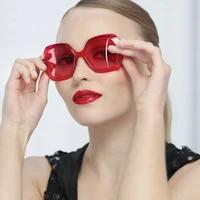 red trend 2019 hexagon sunglasses women worldwide robin saffron ladies sun glasses for woman sunnies lunettes femme