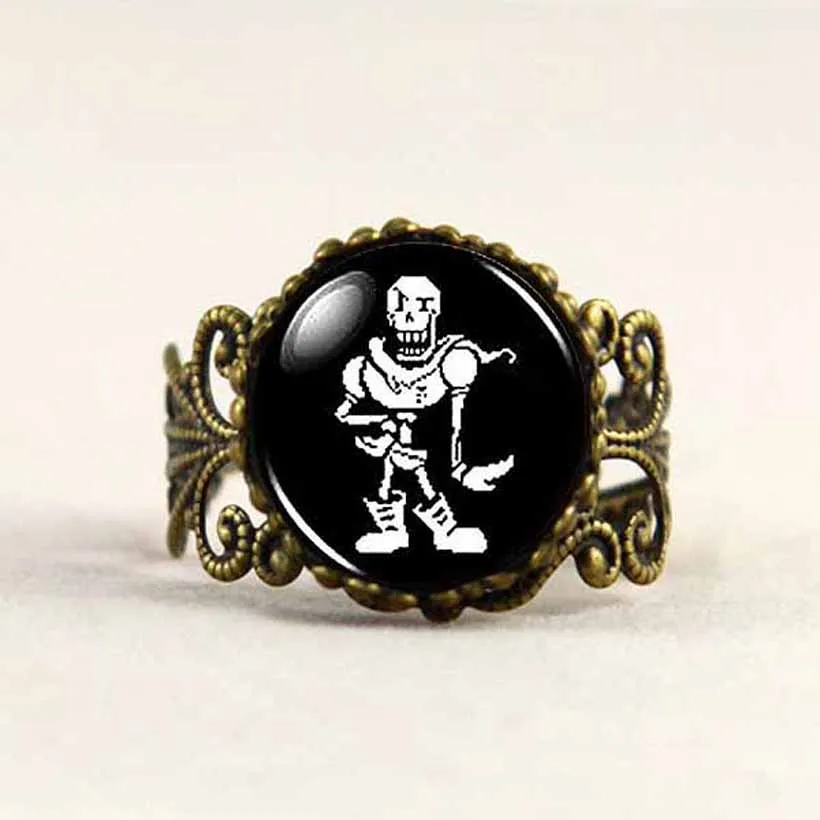 Женское модное ожерелье ручной работы Undertale Sans в стиле стимпанк из латуни|men