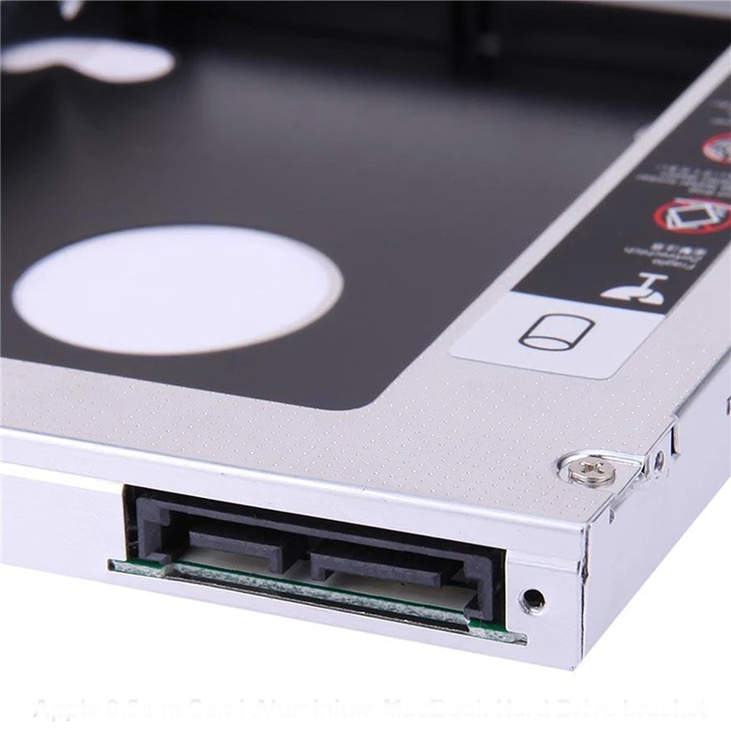 2 й второй SATA HDD SSD жесткий диск Unibody Caddy для MacBook Pro 13 &quot15&quot 17 &quot2009 2010 2011 2012|caddy adapter|hdd