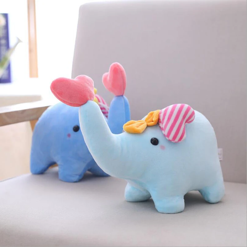 

Lovely Little Elephant Plush Toy Stuffed Animal Soft Plush Doll Creative Gift Send to Baby Children