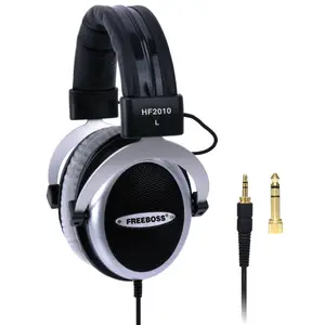 Накладные наушники FREEBOSS HF2010 Hi-Fi, полуоткрытые наушники, разъем 3,5 6,3, регулируемое и светильник кое оголовье, гарнитура Hi-Fi, наушники