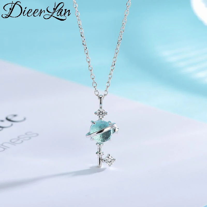 Новинка Трендовое ожерелье из стерлингового серебра 925 пробы подвески для женщин