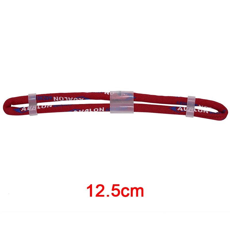 

12.5/13.5/14.5cm Archery Finger Sling in Black/Red Recurve Bow Adjustable Fingersling for Hunting Shooting Archery Accessory