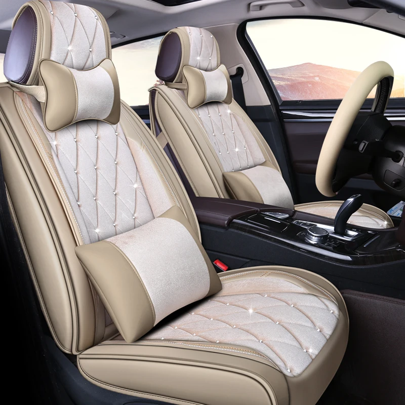 Studded Rhinestone plush car seat cover for LEXUS CT ES IS GS GX LX RX NX LS GX460 GX470 GX400 RX580 GS300 RX450h HS250H | Автомобили и