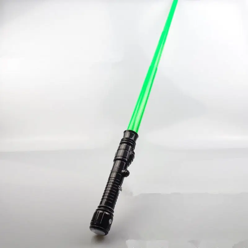 Boy Girl Gift Light Stick Luminescent Music Telescopic Star Wars Laser Sword Lightsaber Cosplay Props Children's Flashing Toys | Игрушки