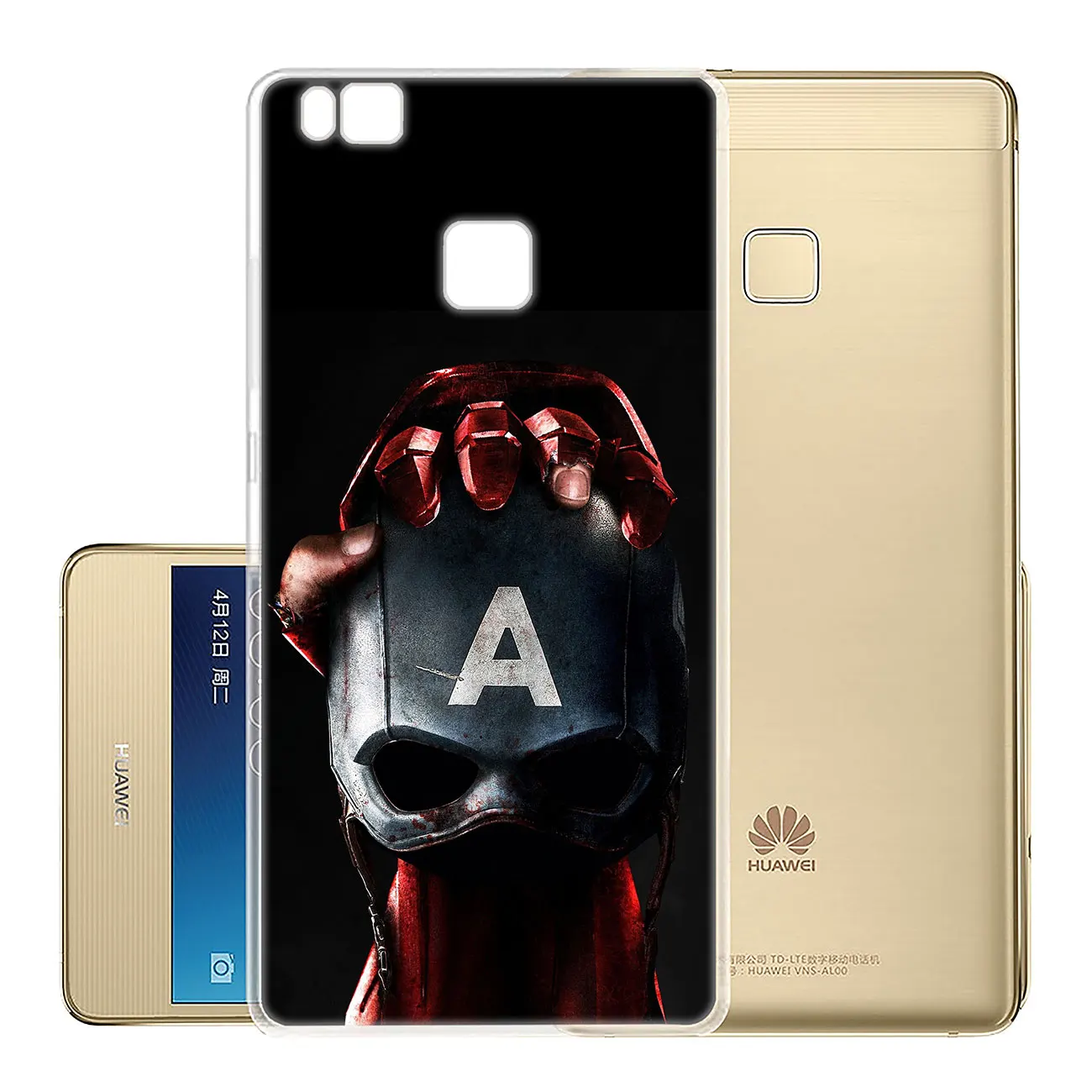 Чехол для телефона Lavaza Captain America shield Marvel Huawei P30 P20 Pro P10 P9 Plus P8 Lite Mini 2016 2017 P smart Z 2019 |