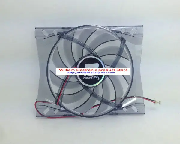 Новинка оригинальный вентилятор для видеокарты PowerColor HD6670 HD6750 HD5770 HD5750 пластина