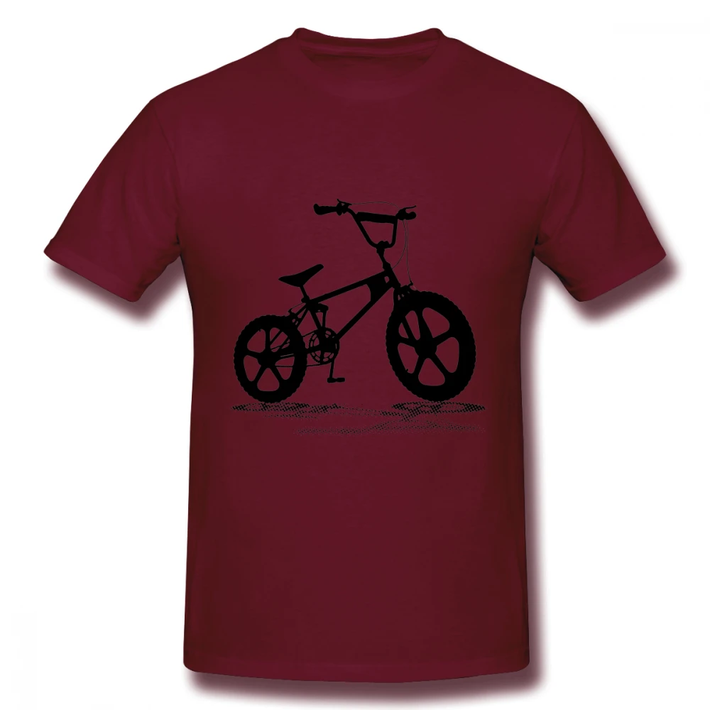 Хипстер мальчик BMX Homme футболка Новое поступление 3D принт круглый воротник для мужчин футболка велосипед мотокросса - Цвет: Коричневый