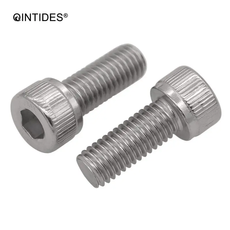 Винты с шестигранной головкой QINTIDES M12 винты из нержавеющей стали 316