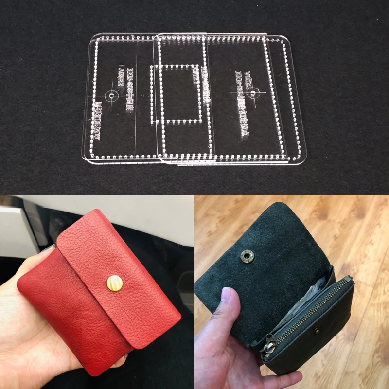 1 Набор DIY акриловый кожаный шаблон для дома ручная работа кожевенное ремесло