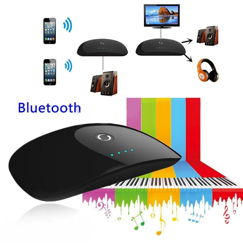Anlud передатчик Bluetooth приемник Беспроводной стерео аудио адаптер A2DP для