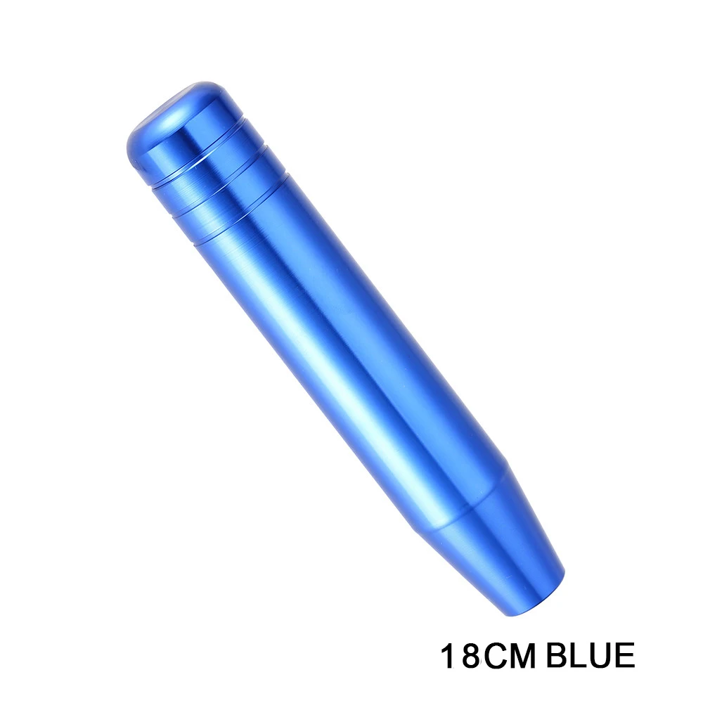 18CM BLUE R-EP универсальная алюминиевая ручка переключения передач 13 см 18 см жареная синяя гоночная ручка переключения передач для большинства автомобилей - Название цвета: 18CM BLUE