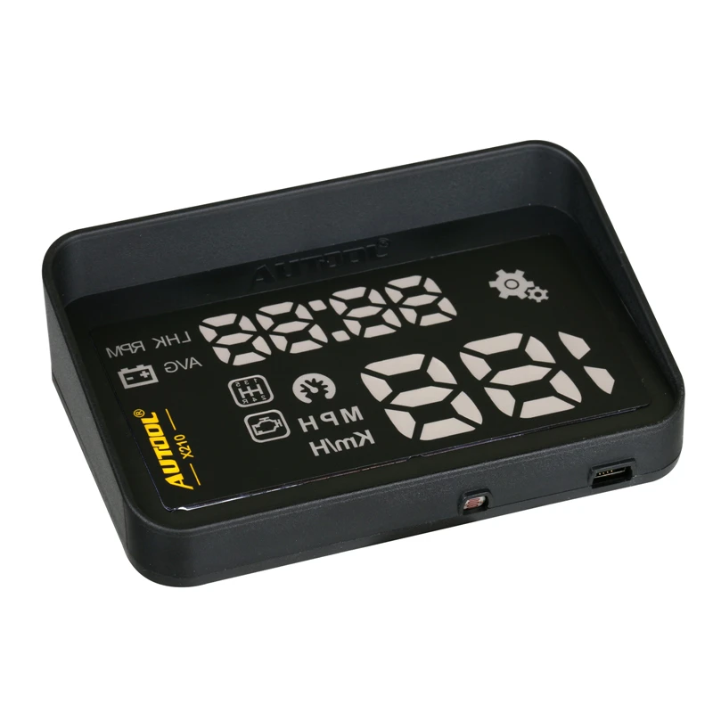 Новейший Стайлинг для автомобиля AUTOOL X210 Универсальный Автомобильный HUD Дисплей