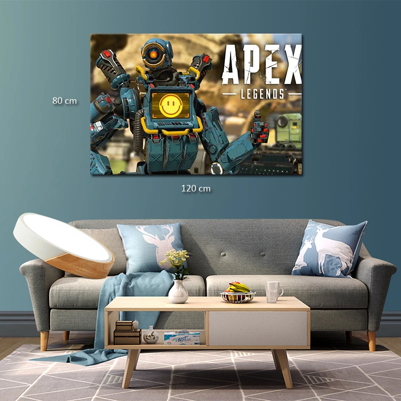 background J Apex Legends украшение для вечеринки на день рождения воздушный шар Рейф Следопыт жизни Gibraltar DIY обои холст живопись - Цвет: background J
