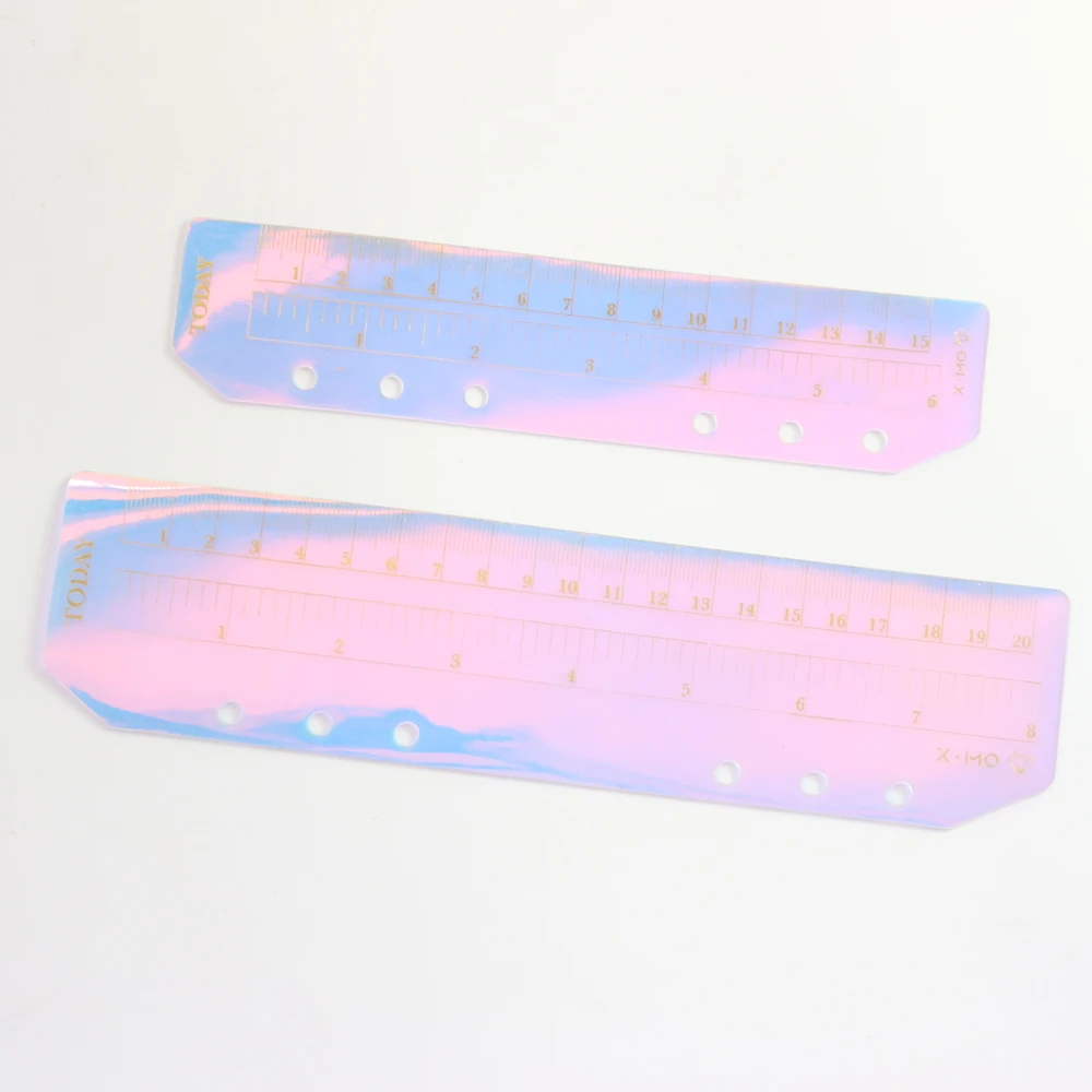 Domikee творческий милый лазерный ПВХ студент индексный разделитель для binder