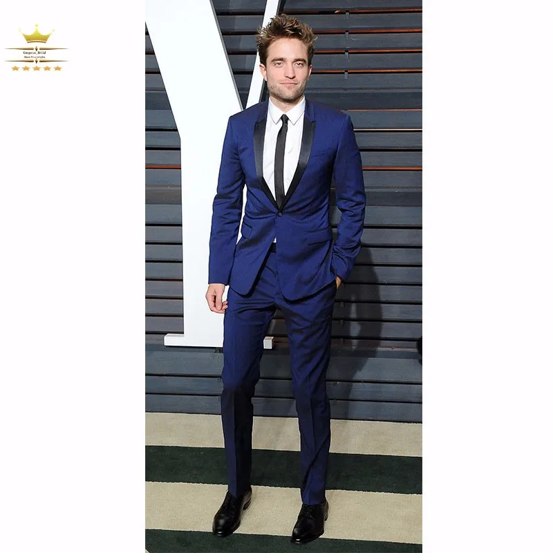 Новое поступление 2017 Мужской Блейзер деловые мужские костюмы для выпусквечерние