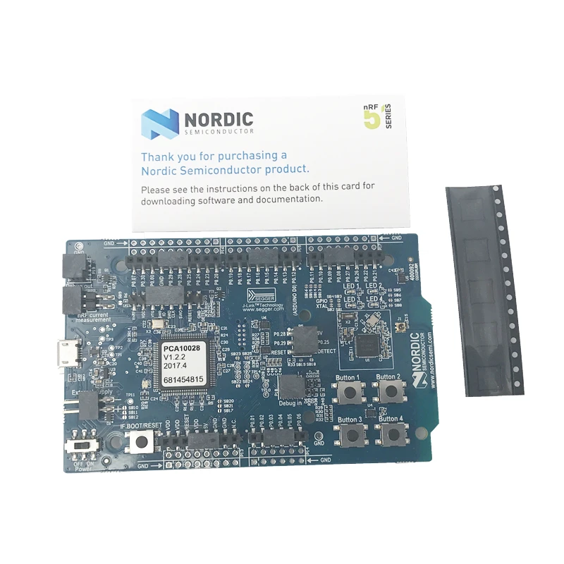 

nRF51-DK development board Dev Kit for nRF51422/51822 series products Nordic Bluetooth pca10028 rev1.1.0