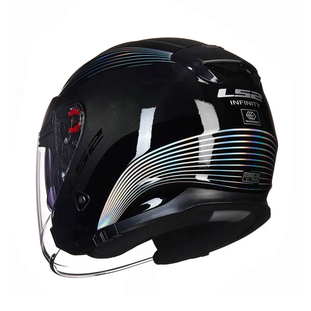 LS2 мотоциклетный шлем для скутера с открытым лицом Casco Capacete Moto Helm Kask шлемов