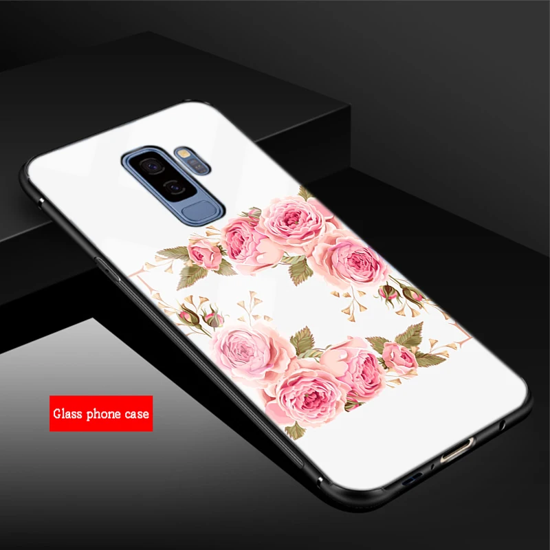 Чехол из закаленного стекла для Samsung Galaxy A6 A6S A8 A8S J6 J8 2018 S8 S9 S10 PLUS | Мобильные
