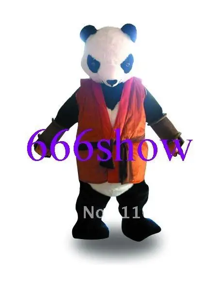 Для взрослых размер BiAngry панда костюм талисмана плюшевые маскарадный |