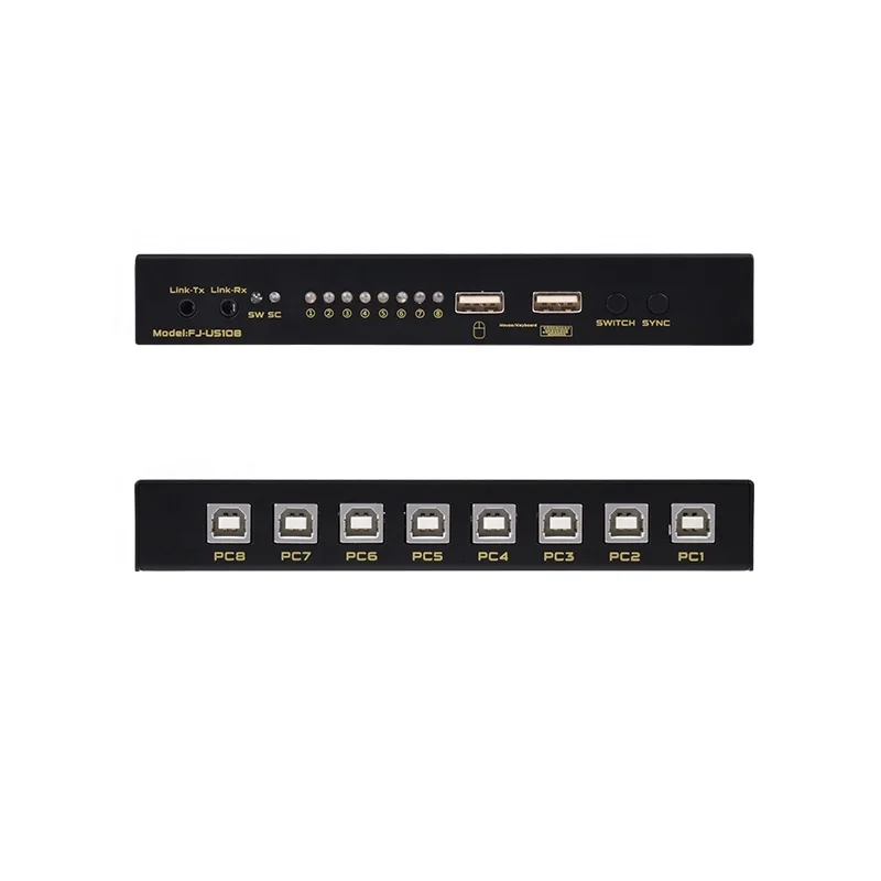 8 портов KVM переключатель USB синхронизатор синхронный контроллер Набор