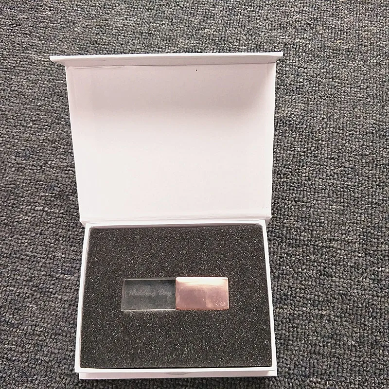 Флэш накопитель USB 2 0 с индивидуальным логотипом цвета розового золота флеш