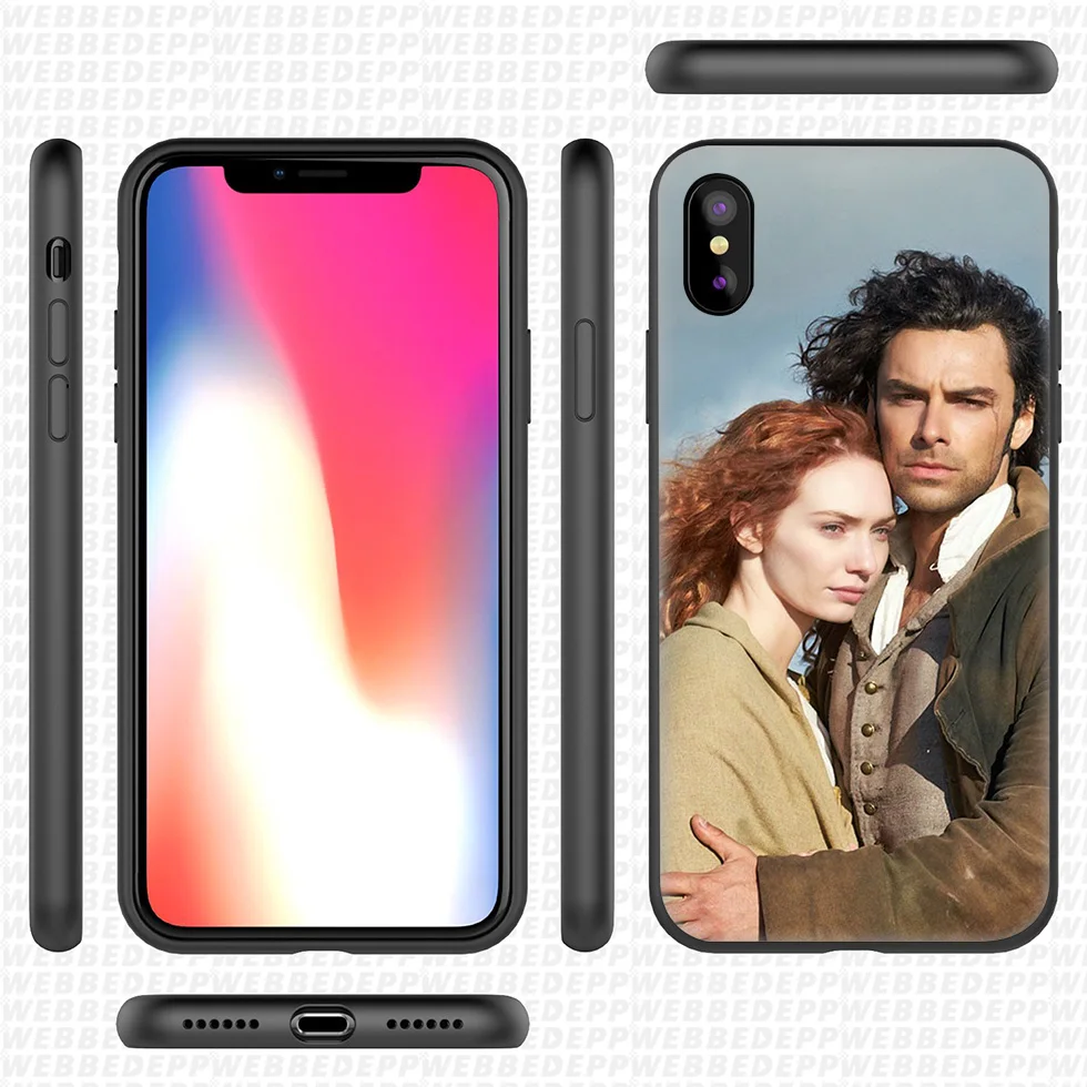 WEBBEDEPP Jamie Fraser Outlander Soft Silicone Case for iPhone 11 Pro Xr Xs Max X or 10 8 7 6 6S Plus 5 5S SE |