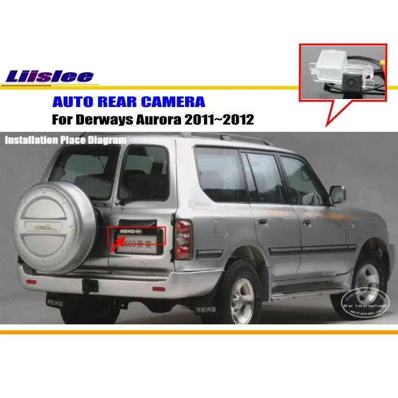 Камера заднего вида Liislee для Derways Aurora 2011 ~ 2012/задняя парковочная камера/HD CCD RCA NTST
