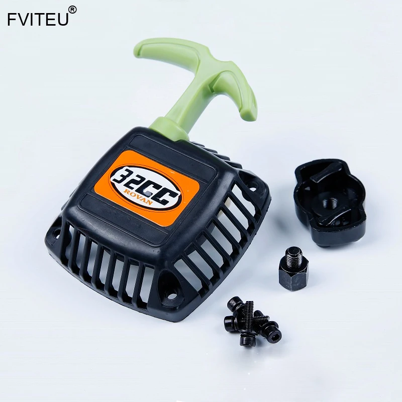 FVITEU легкий старт трещотка Потяните стартер с пусковым шкивом fit 32 36cc Zenoah CY для 1/5 HPI