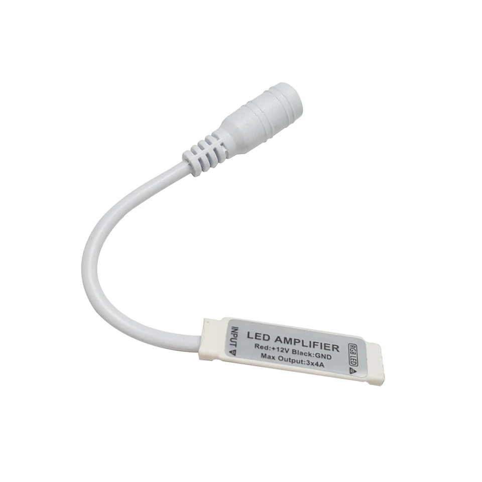 Новый мини RGB LED усилитель DC12V 144 W 12A для цвет 5050 3528 светодиодный полосы|mini rgb led