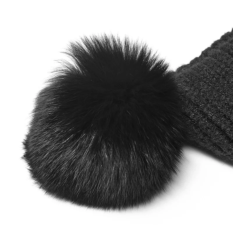 Fashion Hat-pointed Fur Ball Decoration Dress Gothic popular Super Loose Big Hat Hooded Woolen PUNK RAVE OPM-089TMF | Женская одежда