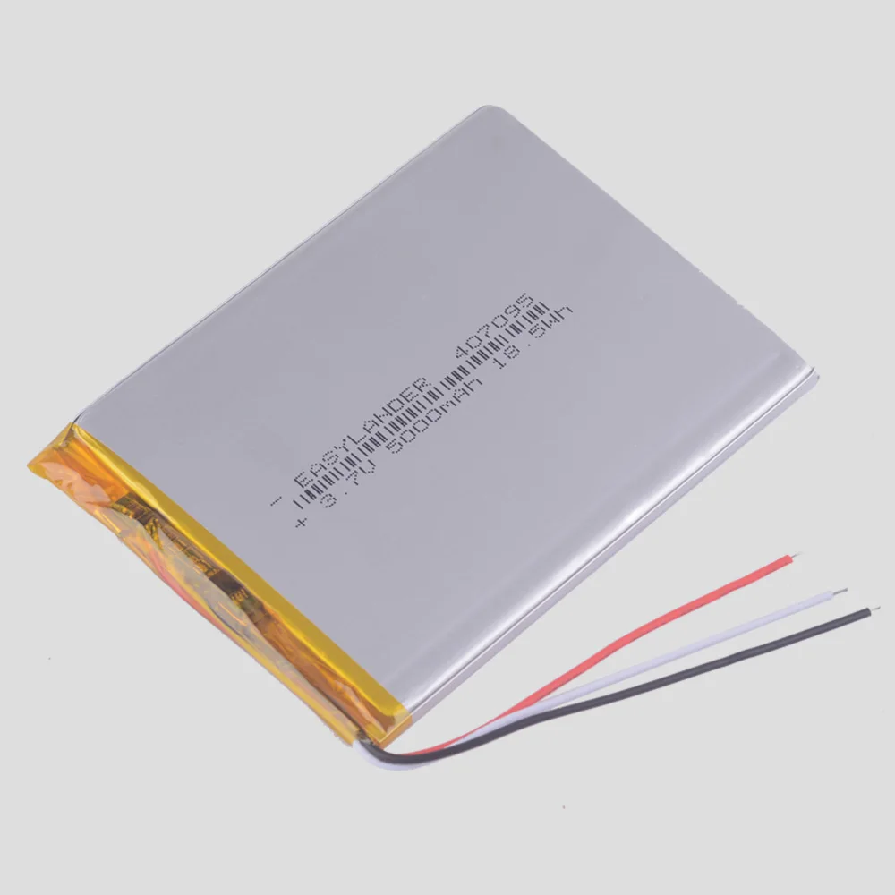 3 провода 7 V 5000mah литий ионный полимерный аккумулятор для &quotдюймов 8&quot дюймов