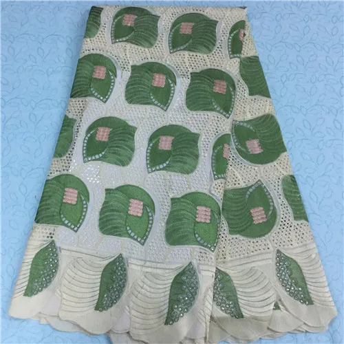 (5yards/lot)! 100% cotton Swiss lace fabric good quality African for women dress!!!1113-1-14 | Дом и сад