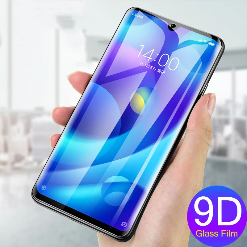 Изогнутое закаленное стекло 9D для Xiaomi Redmi Note 7 2 шт. Защита экрана xiaomi note mi 8 A2 lite