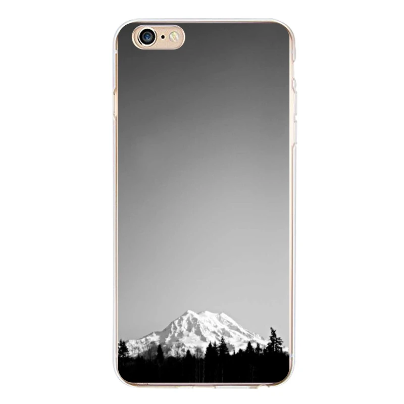 Flamingo Soft Clear TPU Phone Case For iPhone 4/4s 5 5s 6 6plus 7 8plus x Silicone Flora Cover Free Shipping | Мобильные телефоны и